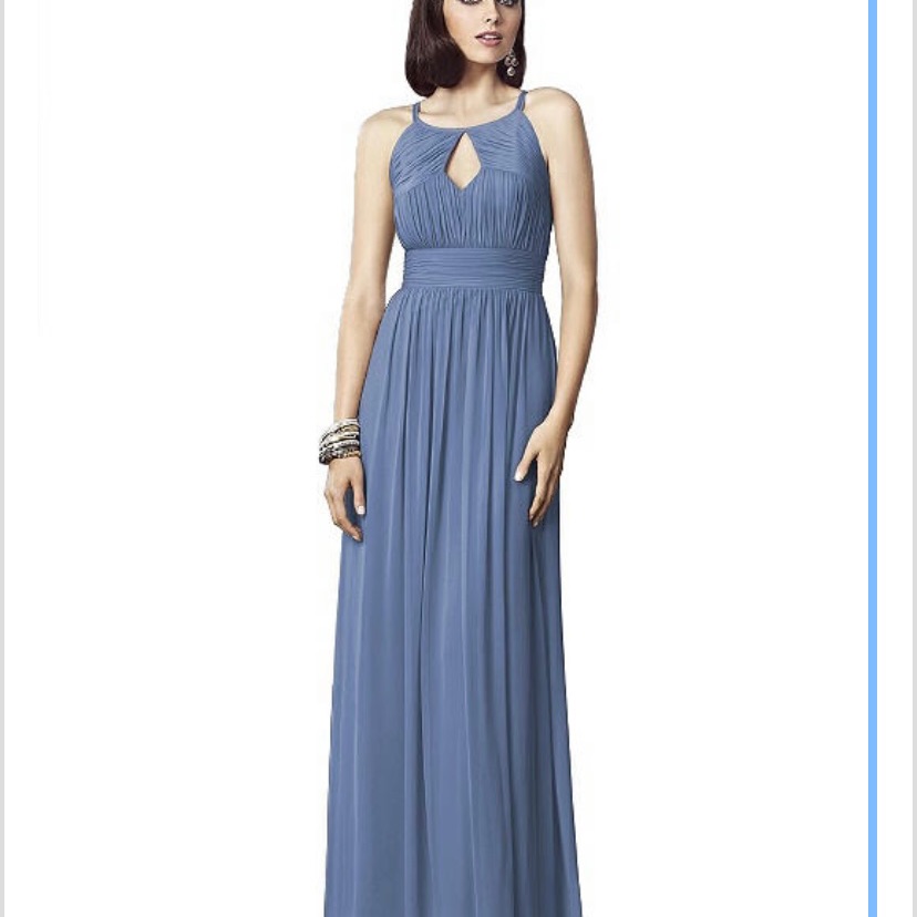 Dessy Collection Vivian Diamond Larkspur Gown
